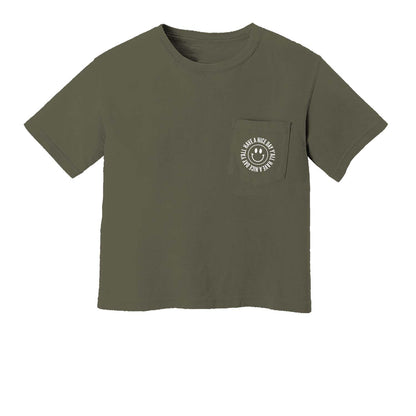 Smile Have a Nice Day Y'all Pocket Tee