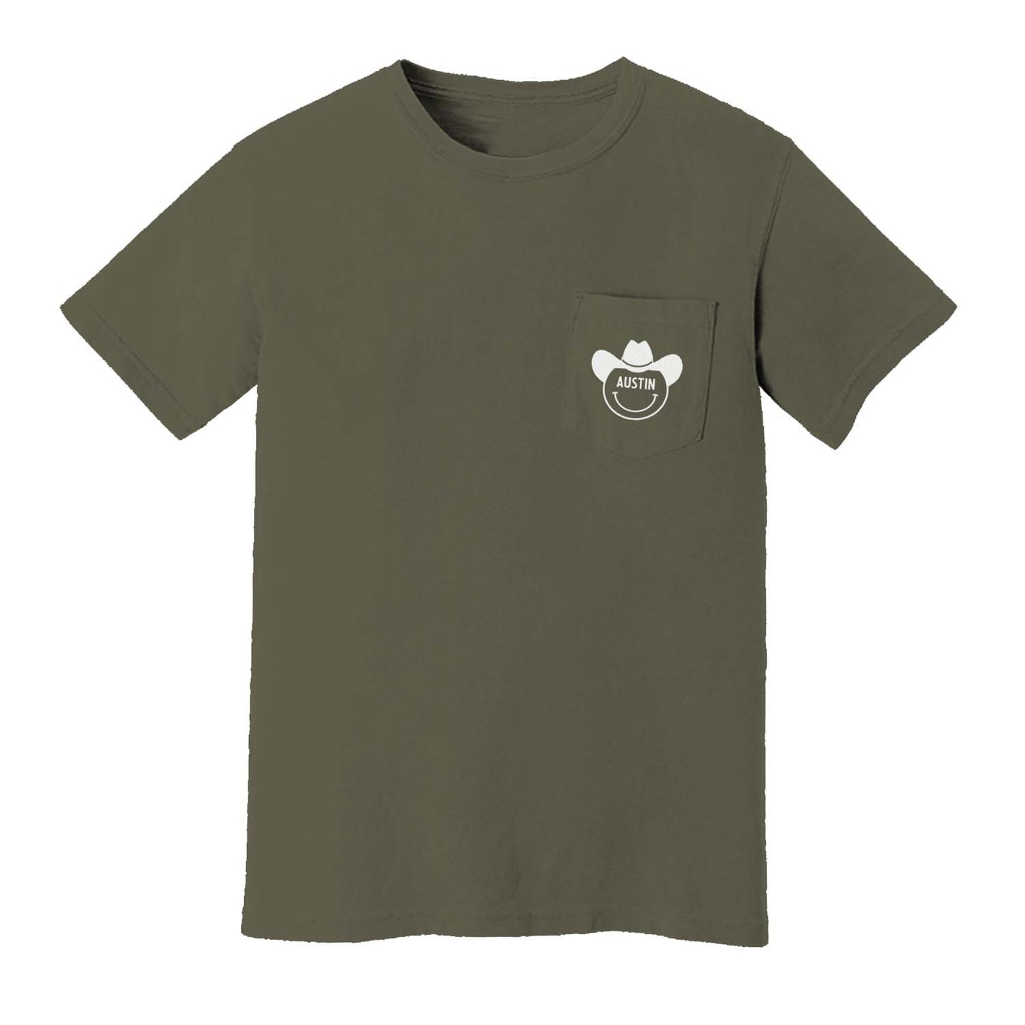 Austin Cowboy Pocket Tee