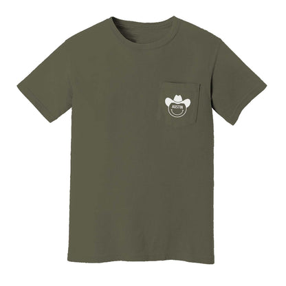 Austin Cowboy Pocket Tee