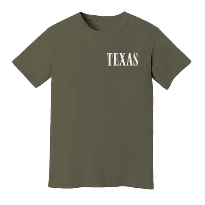 Texas Western Washed Tee - Small Design