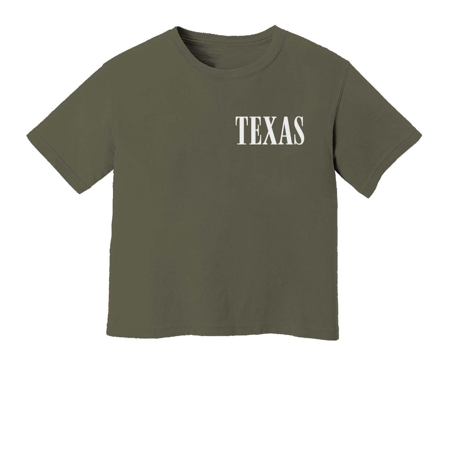 Texas Western Washed Tee - Small Design