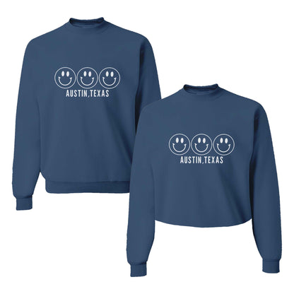 Smile Austin Texas Classic Sweatshirt