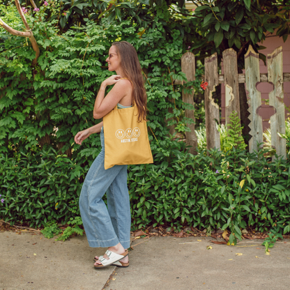 Smile Austin Texas Tote Bag