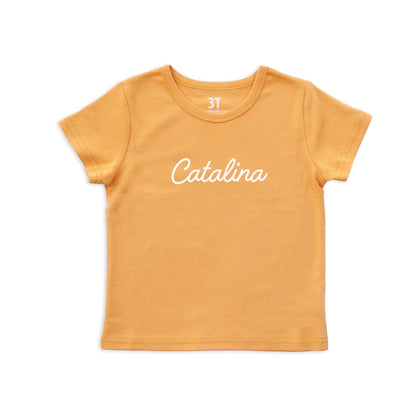Catalina Cursive Kids Tee