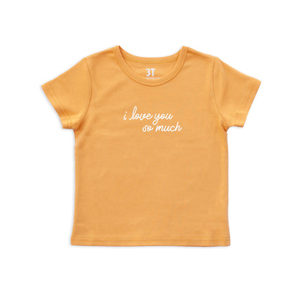 I Love You So Much Kids Tee