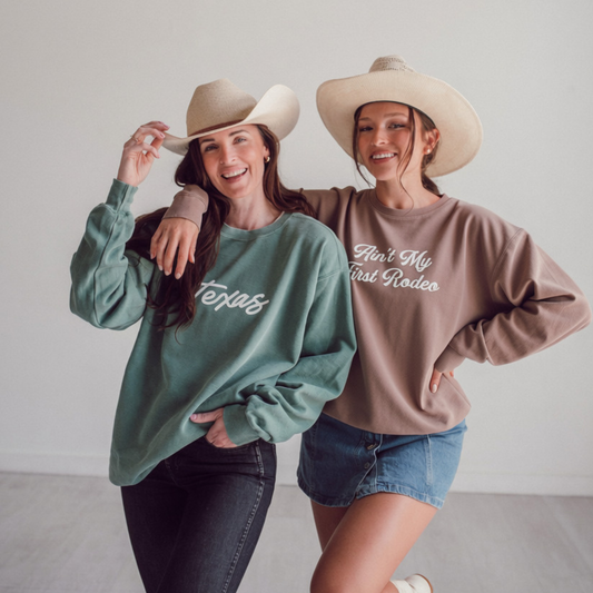 Ain't My First Rodeo Washed Sweatshirt