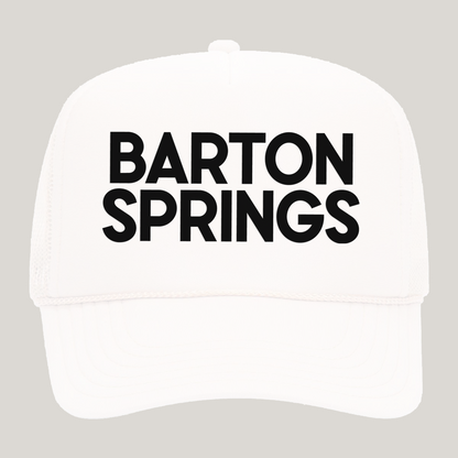 Barton Springs Foam Snapback