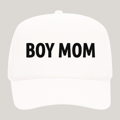 Boy Mom Foam Snapback