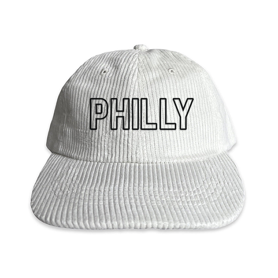 Philly Outline Corduroy Cap – Frankie Jean
