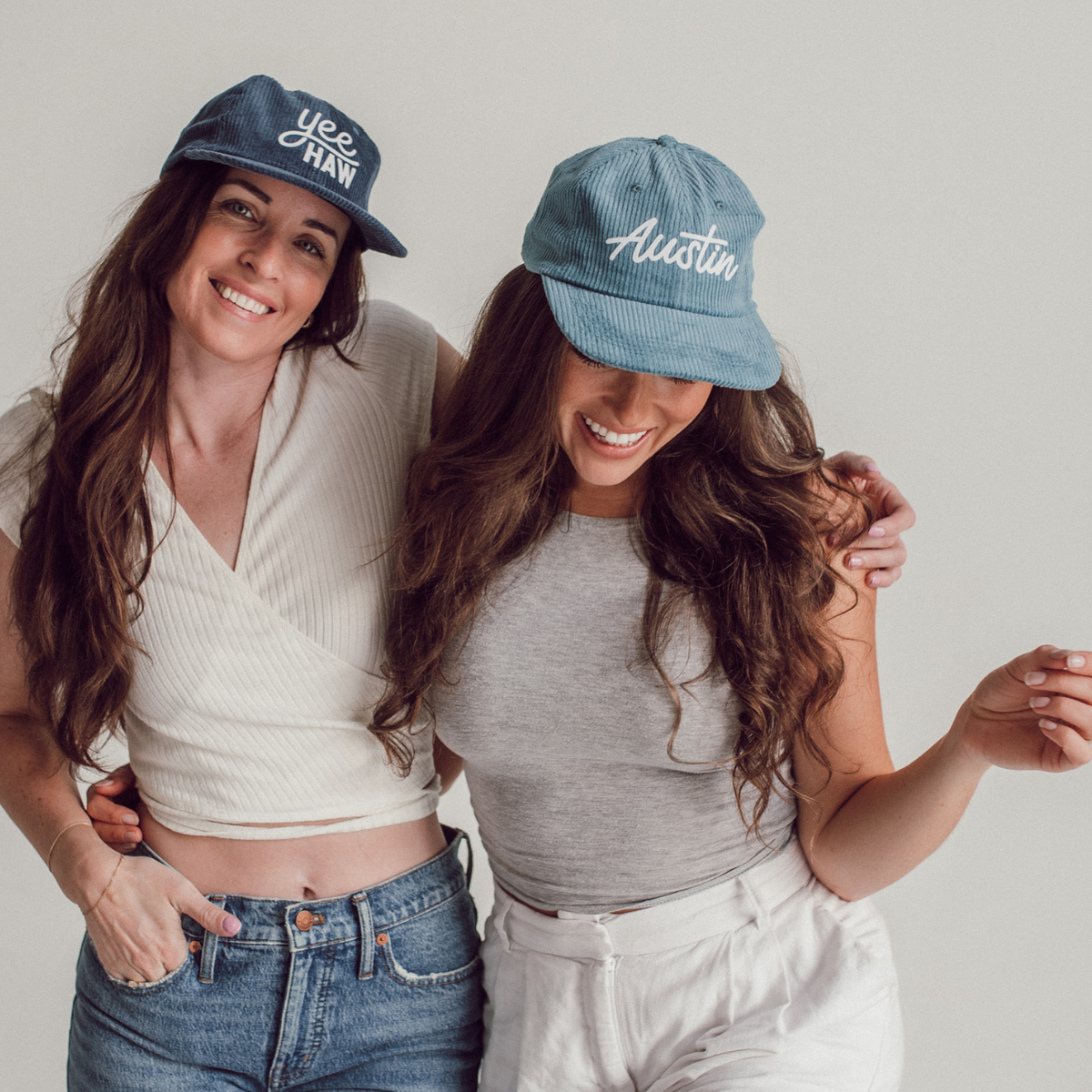Austin Cursive Corduroy Cap