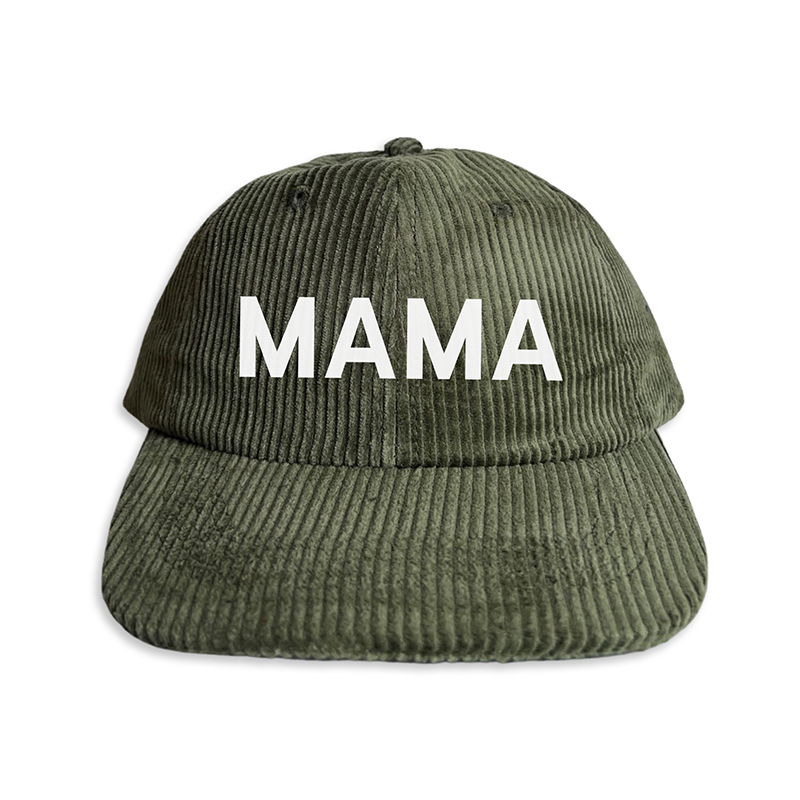 Mama Corduroy Cap