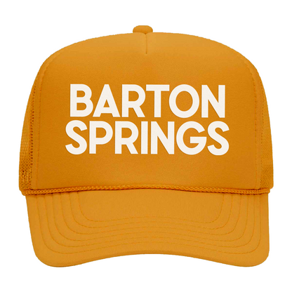 Barton Springs Foam Snapback