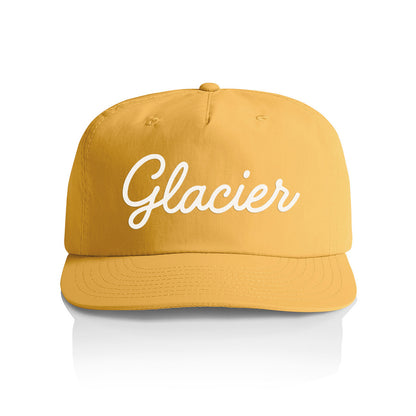 Glacier Cursive Nylon Snapback