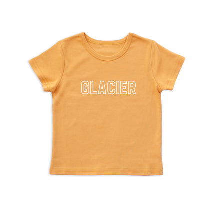 Glacier Outline Kids Tee