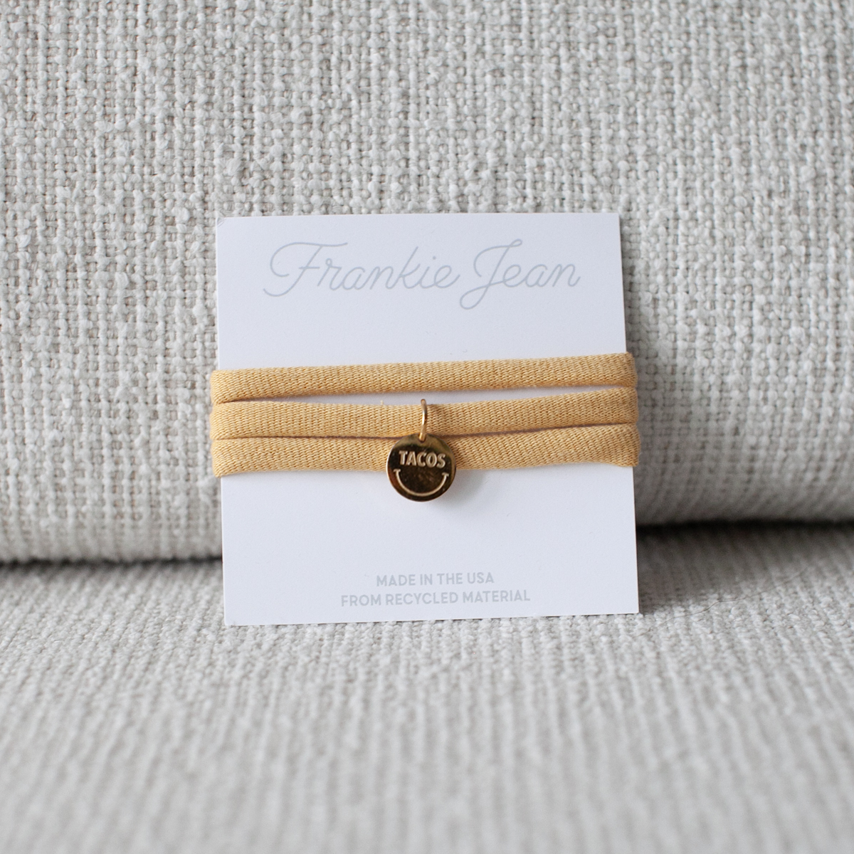 Tacos Smile Recycled Choker