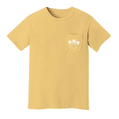 Yee Haw Cowboy Pocket Tee