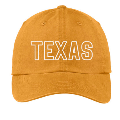 Texas Outline Baseball Cap