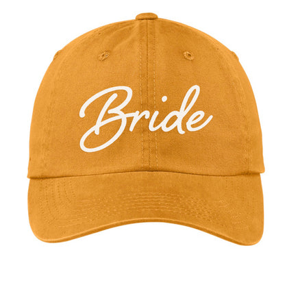 Bride Cursive Baseball Cap