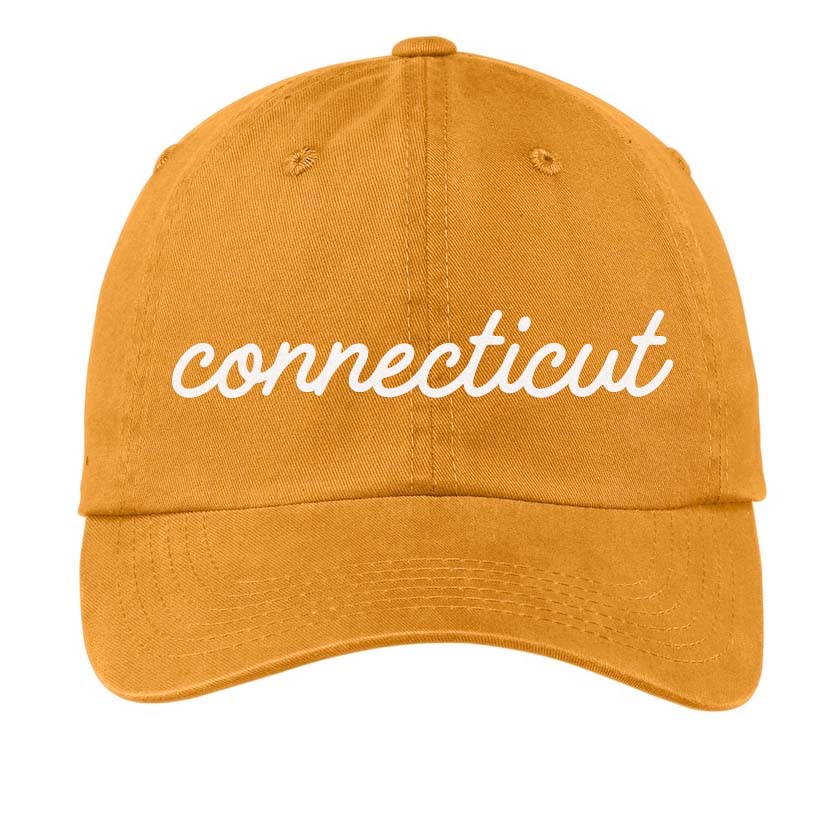Connecticut Adjustable Baseball Cap | Frankie Jean