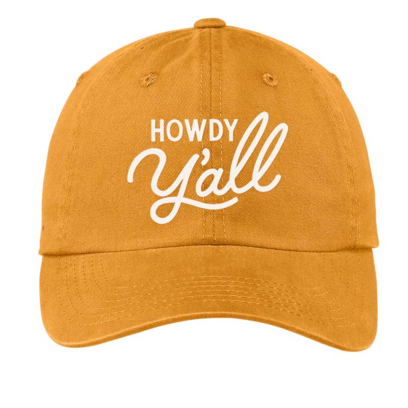 Howdy Y'all Baseball Cap