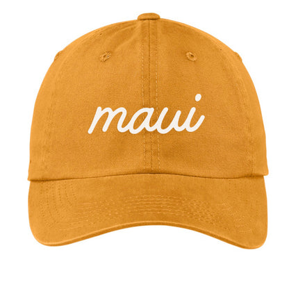 Maui Cursive Baseball Cap