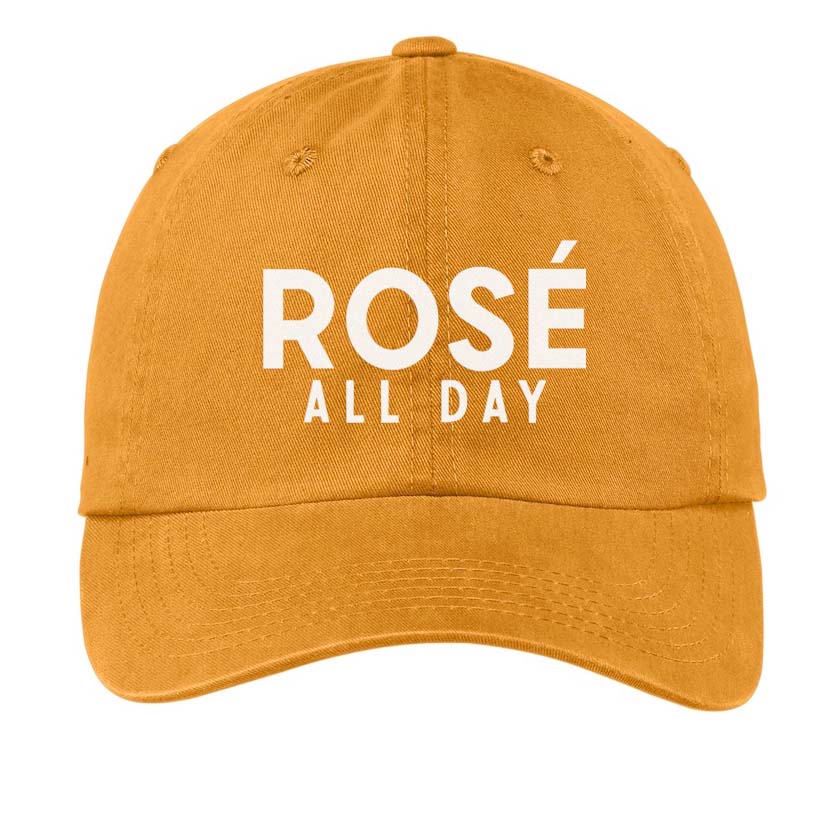Rosé All Day Baseball Cap – Frankie Jean