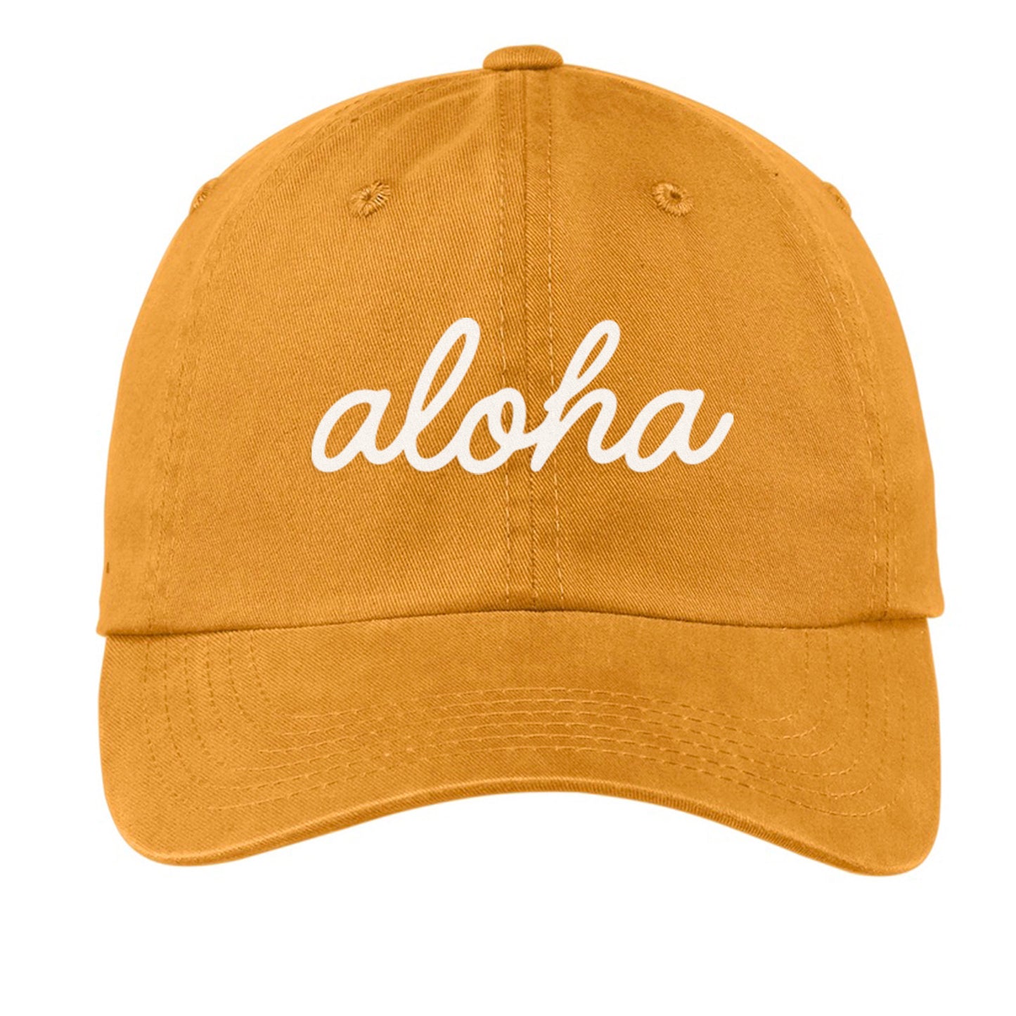 Aloha Cursive Baseball Cap