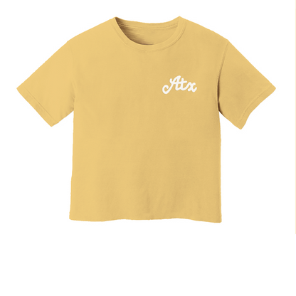 Atx Cursive Washed Tee
