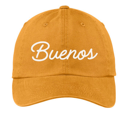 Buenos Cursive Baseball Cap
