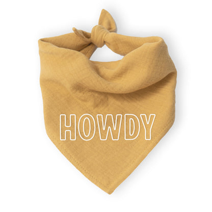 Howdy Outline Bandana