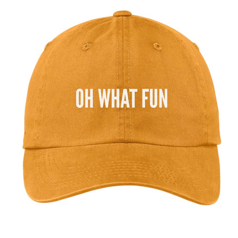 Oh What Fun Baseball Cap