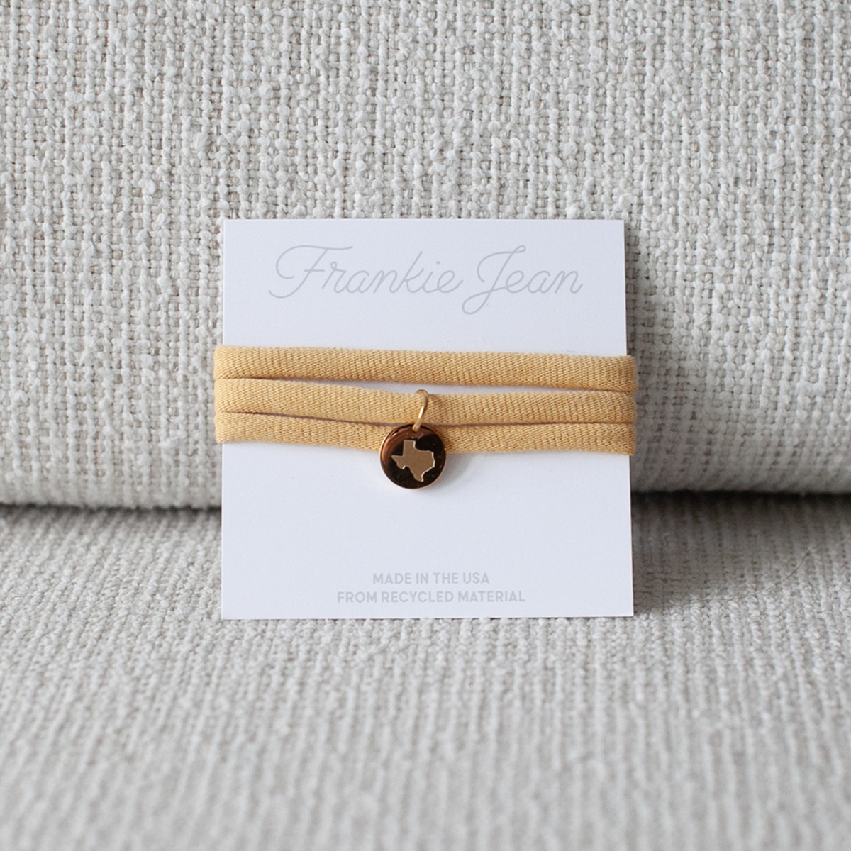 Texas Shape Recycled Choker