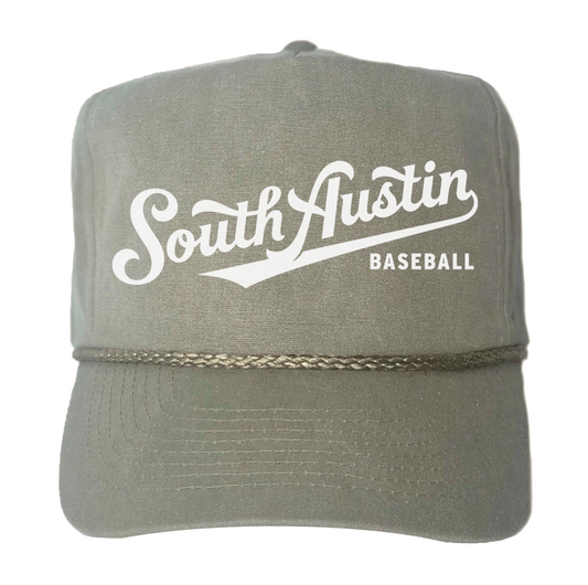 South Austin Baseball Canvas Trucker