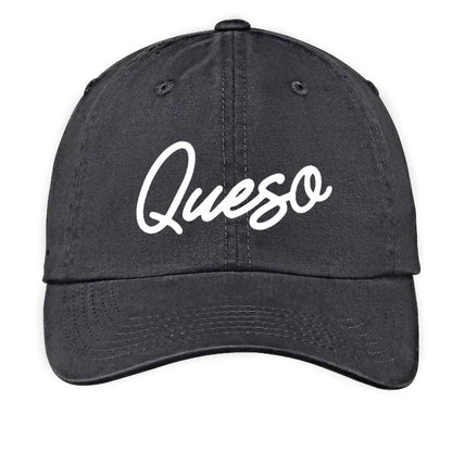 Cursive Coffee, Tacos & Queso Baseball Cap Set