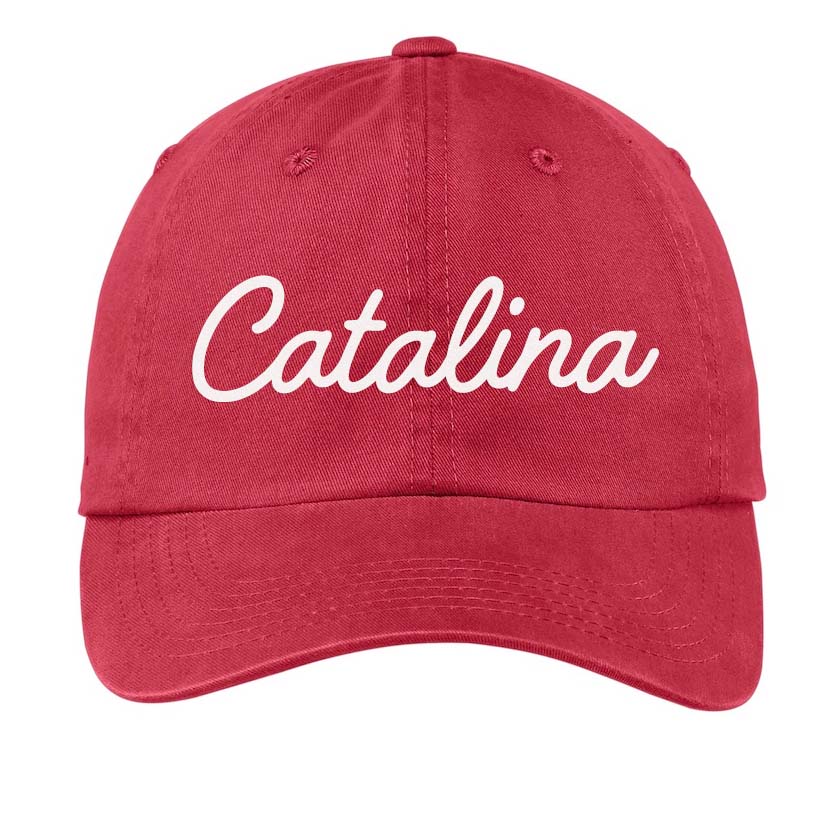 Catalina Cursive Baseball Cap