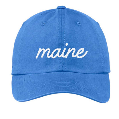 Maine State Baseball Cap