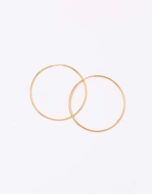 Endless Hoop Earrings