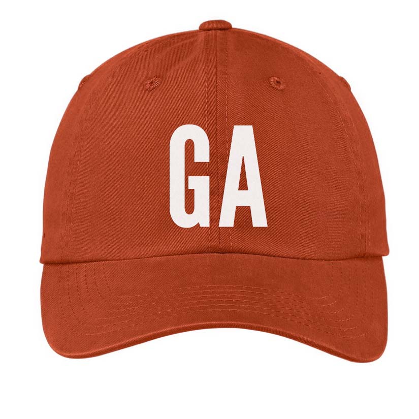 GA State Baseball Cap