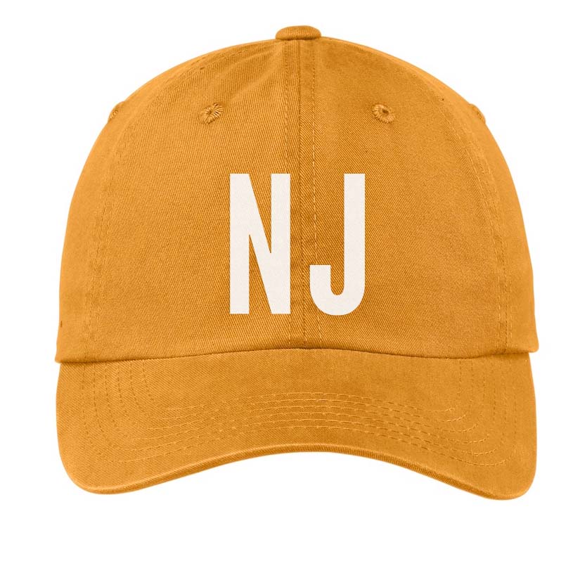 NJ State Baseball Cap
