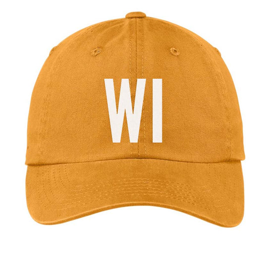 WI State Baseball Cap