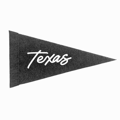 Texas Cursive Large Pennant