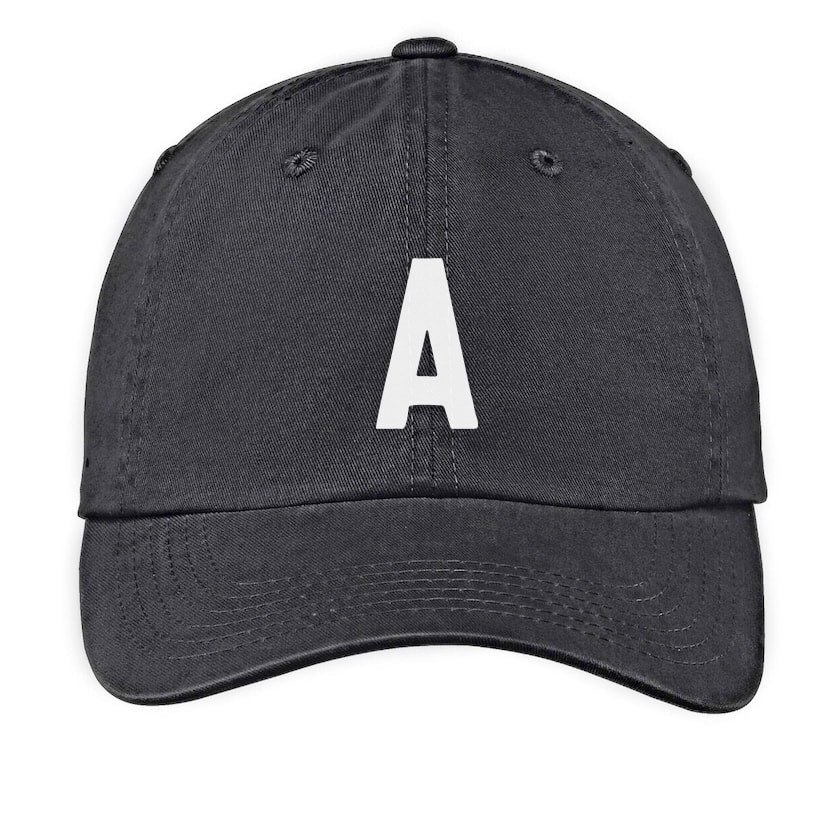 Custom Initial Baseball Cap