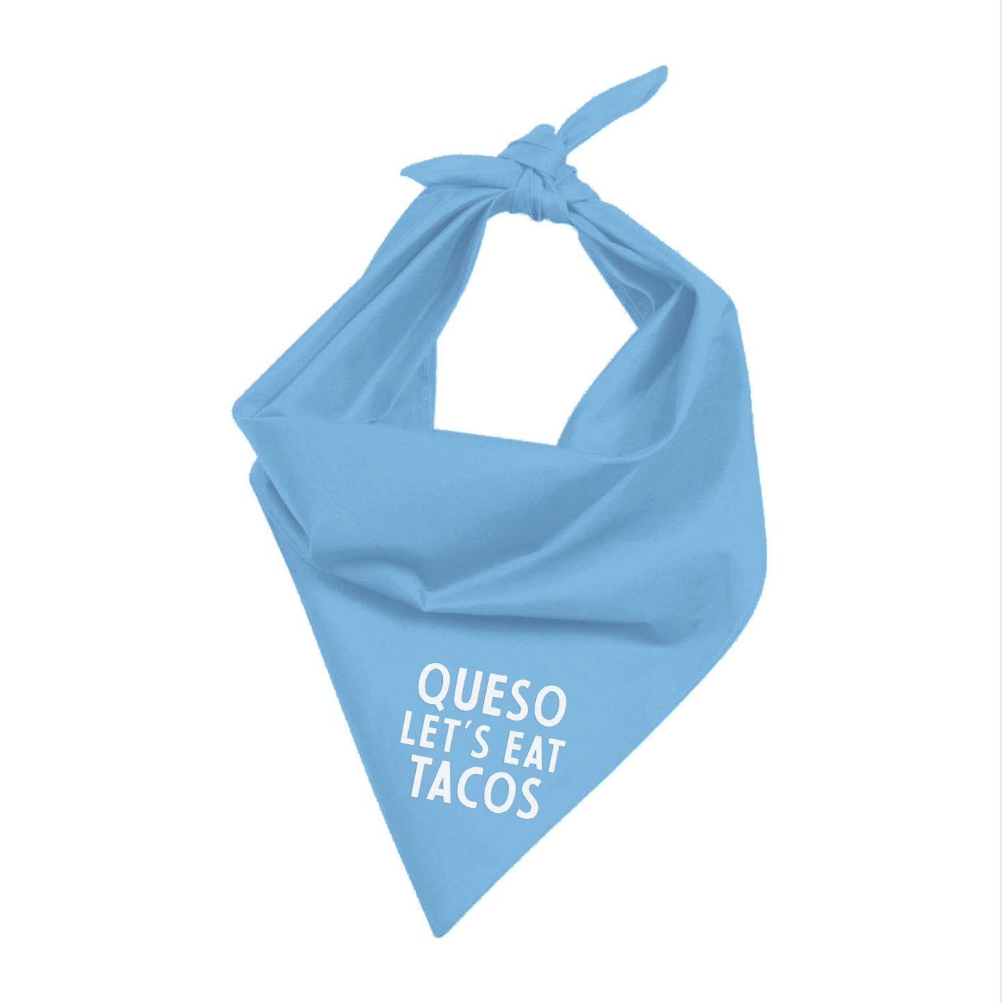 Queso Let's Eat Tacos Bandana