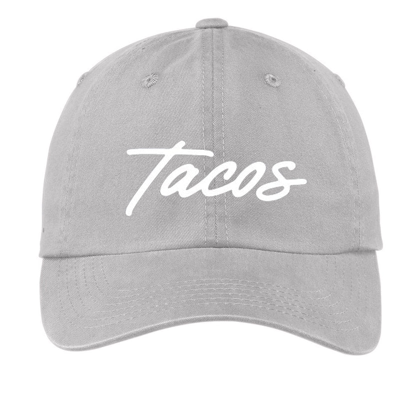 Tacos Cursive Baseball Cap