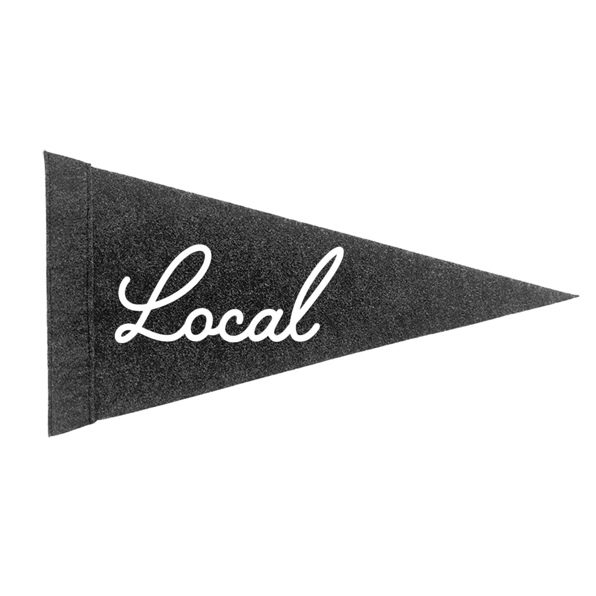 Local In Cursive Local Cursive Large Pennant – Frankie Jean