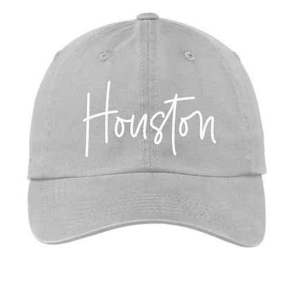 Cursive Houston Baseball Cap