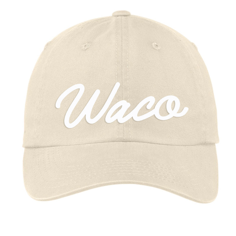 Waco Cursive Baseball Cap