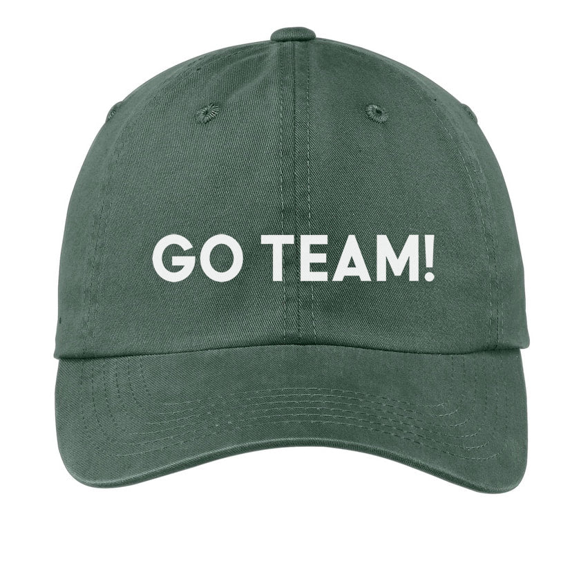 Go Team! Baseball Cap