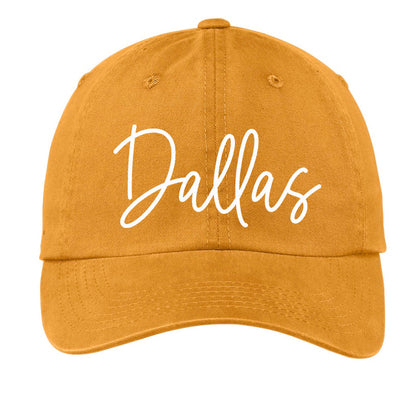 Dallas Cursive Baseball Cap