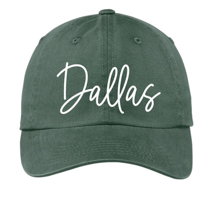 Dallas Cursive Baseball Cap